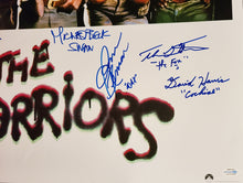Load image into Gallery viewer, The Warriors Cast Autographed Signed Framed 24x36 Poster Exact Photo Proof ACOA
