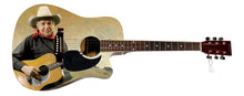Load image into Gallery viewer, Ramblin Jack Elliott Autographed 1:1 Graphics Photo Guitar
