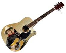 Load image into Gallery viewer, Ramblin Jack Elliott Autographed 1:1 Graphics Photo Guitar
