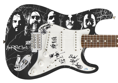 The Red Chord Autographed Signed Photo Graphics Guitar