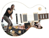 Thomas Rhett Autographed Signed 1/1 Custom Graphics Photo Guitar