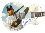 Alex Rodriguez New York NY Yankees Signed Custom Graphics 1/1 Photo Guitar