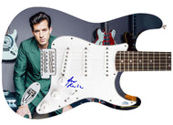 Mark Ronson English DJ Signed 1/1 Custom Graphics Photo Guitar