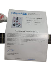 Load image into Gallery viewer, Todd McFarlane Autographed Signed Venom Graphics Guitar ACOA
