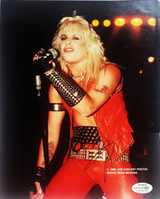 Load image into Gallery viewer, Motley Crue Vince Neil Autographed Framed Custom Photo Display ACOA
