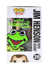 Load image into Gallery viewer, Guy Gilchrist Signed Funko Pop Kermit Jim Henson w Art Sketch
