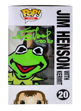 Load image into Gallery viewer, Guy Gilchrist Signed Funko Pop Kermit Jim Henson w Art Sketch
