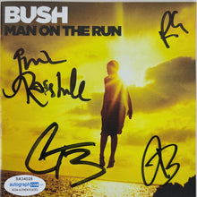 Load image into Gallery viewer, Bush Autographed Man On The Run Signed CD Cvr LP Album
