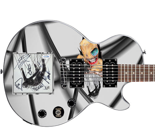 Korn Autographed Gibson Epiphone The Nothing Cd Album Graphics Guitar