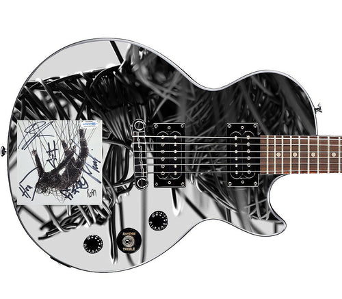 Korn Autographed Gibson Epiphone The Nothing Cd Album Graphics Guitar