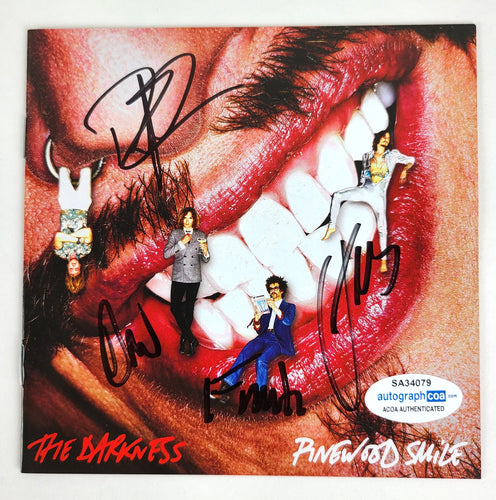 The Darnkess Autographed Pinewood Smile Signed CD Cvr LP Album