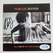 Load image into Gallery viewer, Norah Jones Autographed Pick Me Up Off The Floor Cd Cvr LP Album
