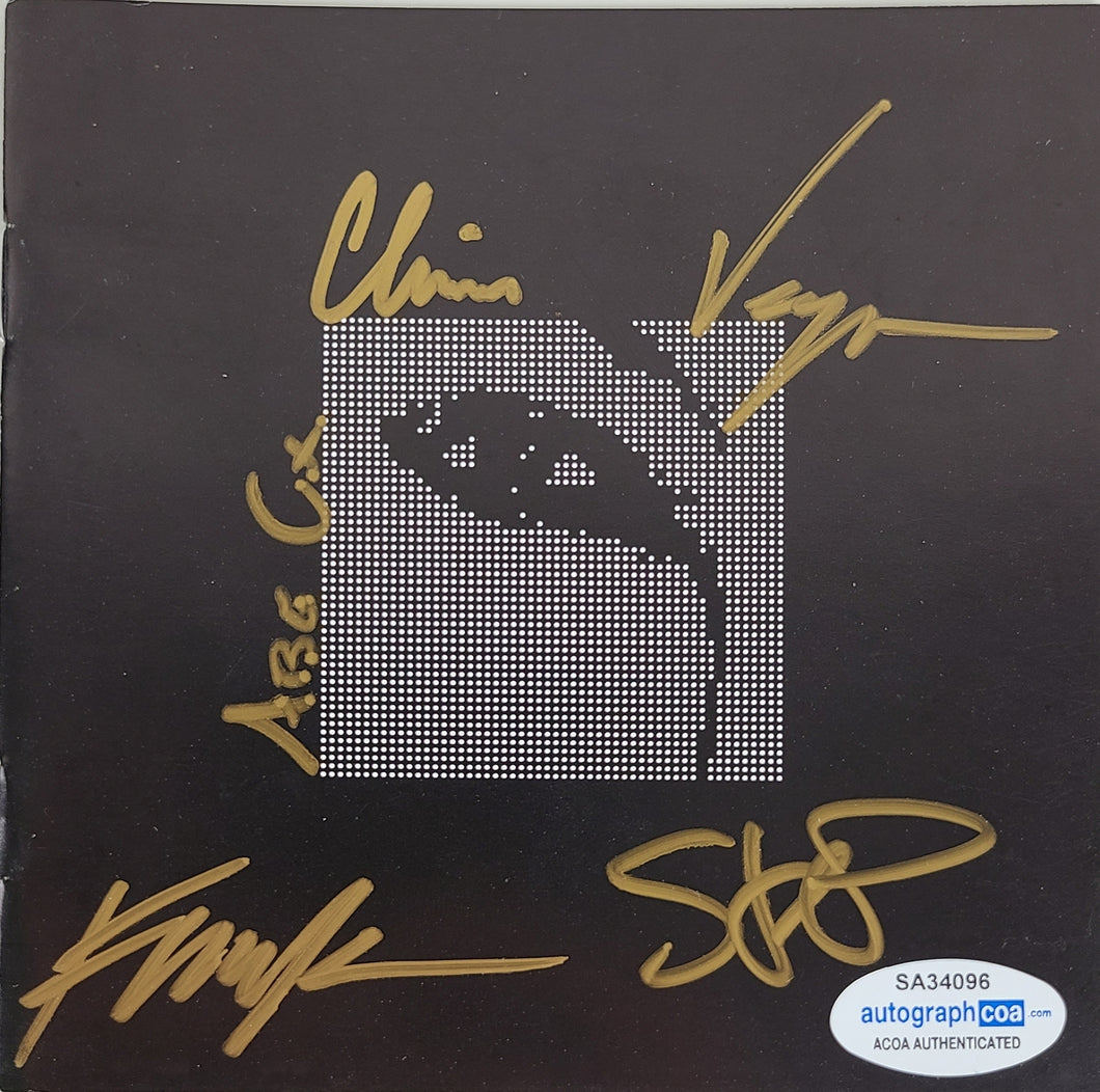 Deftones Autographed Ohms Signed CD Cvr LP Album
