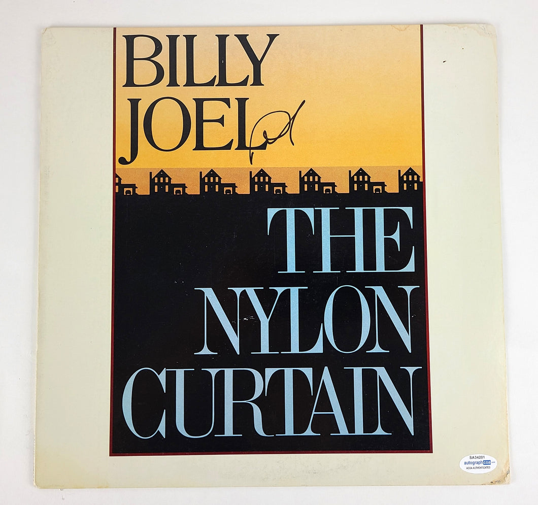 Billy Joel Autographed Signed The Nylon Curtain Album LP Vinyl