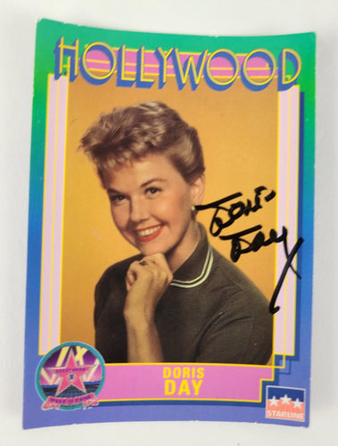 Doris Day Autographed Starline Hollywood Collectors Trading Card
