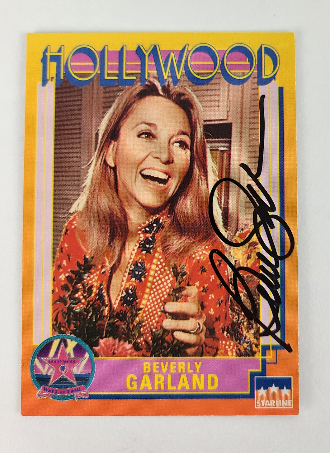 Beverly Garland Autographed Starline Hollywood Collectors Trading Card