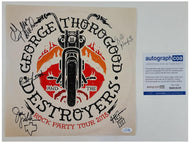 George Thorogood & The Destroyers Autographed Album Cover Poster Flat