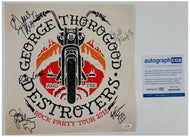 George Thorogood & The Destroyers Autographed Album Cover Poster Flat