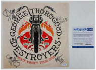George Thorogood & The Destroyers Autographed Album Cover Poster Flat