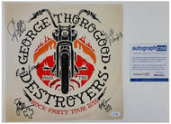 George Thorogood & The Destroyers Autographed Album Cover Poster Flat