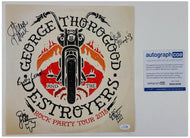 George Thorogood & The Destroyers Autographed Album Cover Poster Flat