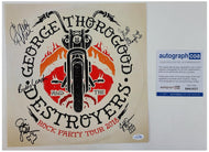George Thorogood & The Destroyers Autographed Album Cover Poster Flat