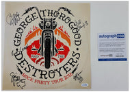 George Thorogood & The Destroyers Autographed Album Cover Poster Flat