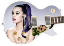 Load image into Gallery viewer, Katy Perry Autographed Custom Graphics Photo Guitar Lp Cd Album
