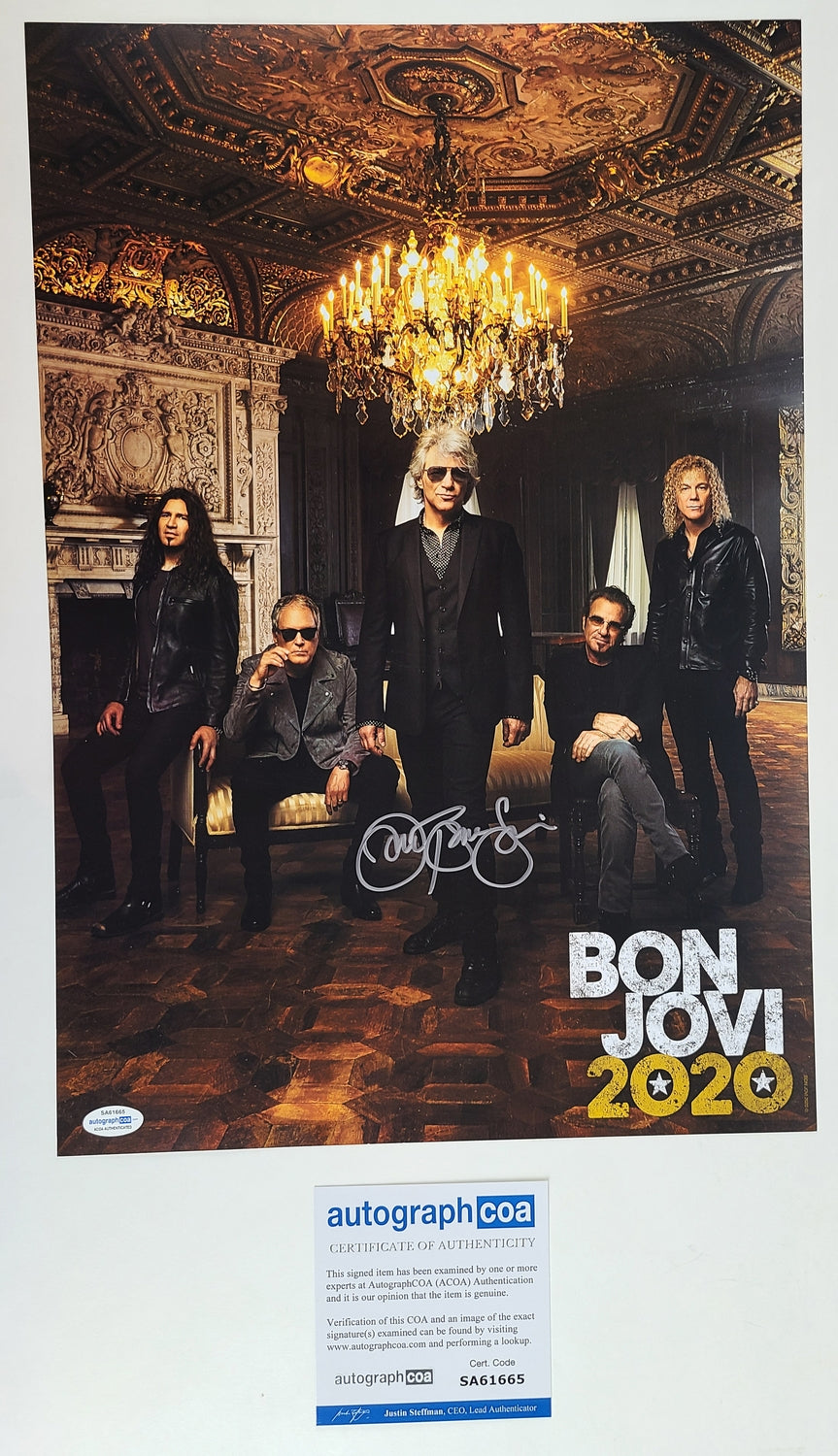 Jon Bon Jovi Autographed Signed 2020 Poster