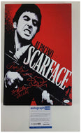 Scarface Cast Autographed 12x18 Poster Photo Canvas