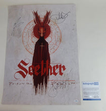 Load image into Gallery viewer, Seether Autographed Signed Poster
