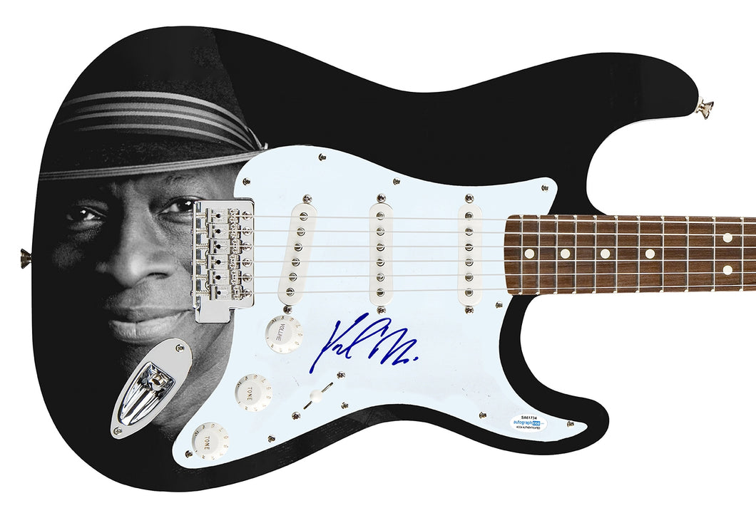 Keb Mo Autographed Signed Custom Photo Graphics Guitar ACOA
