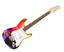 Load image into Gallery viewer, Jon Bon Jovi Autographed Signed Custom Photo Graphics Guitar ACOA ACOA
