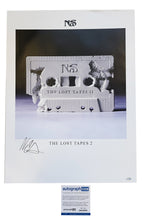 Load image into Gallery viewer, Nas Autographed Lost Tapes II 18x24 Photo Poster
