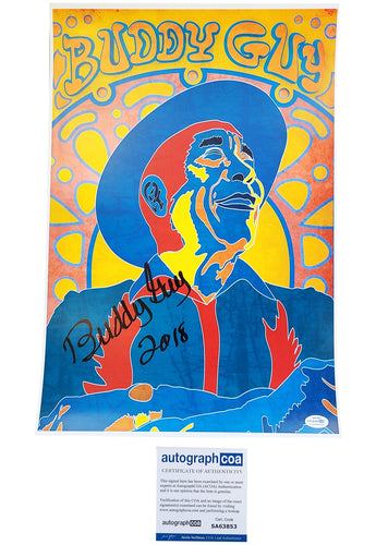 Buddy Guy Autographed Signed 13x19 Photo Poster