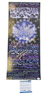 Gov't Mule Warren Haynes Autographed Signed 11x26 Photo Concert Poster