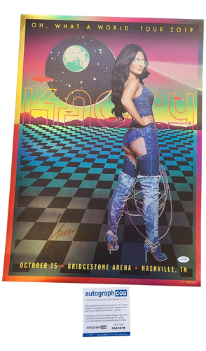 Kacey Musgraves Autographed Holofoil 17x24 Sexy Poster