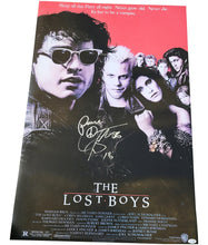 Load image into Gallery viewer, Corey Feldman Autographed &quot;Peace&quot; The Lost Boys Movie Poster
