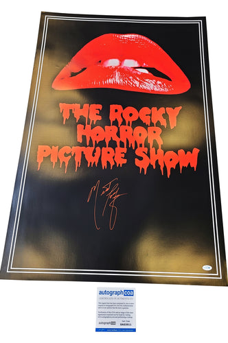 Meat Loaf Signed Rocky Horror Picture Show 24x36 Poster Exact Video Proof