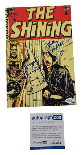 Shelley Duvall Joe Turkel Signed RARE The Shining 12x18 Comic Photo Canvas