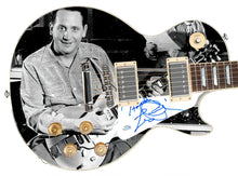 Load image into Gallery viewer, Les Paul Autographed Signed Graphics Photo Guitar
