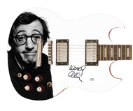 Woody Allen Autographed Signed Photo Guitar