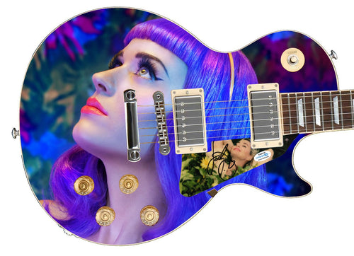 Katy Perry Autographed Signed Lp Album cd Photo Guitar