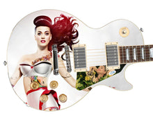 Load image into Gallery viewer, Katy Perry Autographed Custom Graphics Photo Guitar Lp Cd Album
