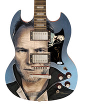 Load image into Gallery viewer, Sting Autographed Signed Custom Photo Graphics Guitar
