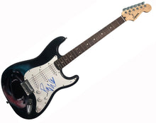 Load image into Gallery viewer, Pink Floyd Roger Waters Autographed 1/1 Hand Painted Guitar ACOA
