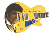 Tom Jones Autographed Signed Photo Graphics Guitar ACOA