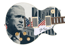 Load image into Gallery viewer, George W Bush Autographed Signed Photo Graphics Guitar ACOA
