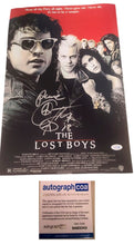 Load image into Gallery viewer, Corey Feldman Autographed The Lost Boys Poster 24x36 ACOA
