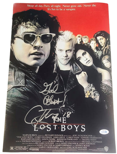 Corey Feldman Autographed The Lost Boys Poster 24x36 ACOA